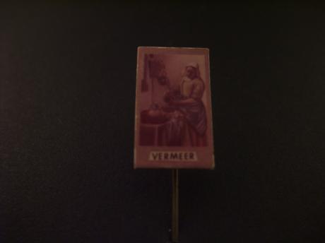 Johannes Vermeer, kunstschilder uit de Gouden Eeuw ( schilderij Het melkmeisje-keuken- of melkmeid )